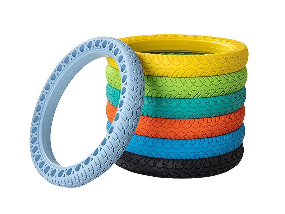 Colored-rubber-tires